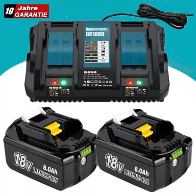 1-2Pack 6 Ah For Makita Battery 18V BL1860 BL1830 BL1850  BJS130Z Tool 18 Volt • $26.59