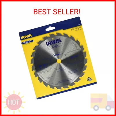 IRWIN Tools Classic Series Carbide Table / Miter Circular Saw Blade 8 1/4-inch • $23.65