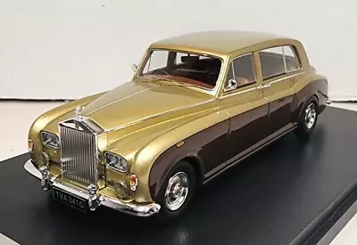 Neo Scale Models 1:43 1968 Rolls Royce Phantom VI Metallic Gold Over Dark Brown • $109
