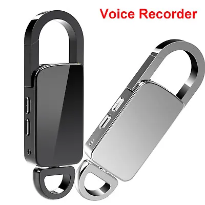 Mini Hidden Spy Digital Audio Voice Activated Recorder MP3 Playback Small Smart  • $25.99
