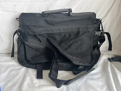 Vintage Eddie Bauer Messenger Laptop Bag College School Bag W/ Shoulder Strap • $19.95