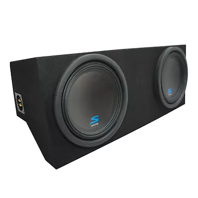 Fits 05-15 Ford Mustang Coupe Alpine S-W12D2 Type S Dual 12  Custom Sub Box New • $389.95