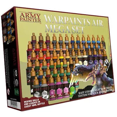 Army Painter Warpaints Air Mega Set - NEW - SEALED IN BOX • $180