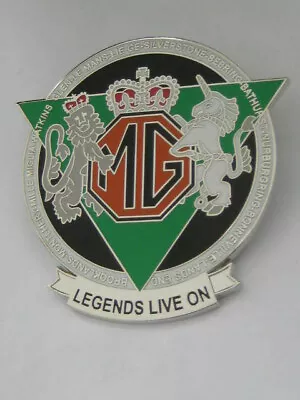 Mg Car Badge   Mgb Mgb Gt Mgc Mga Midgetmagnette • £34.95