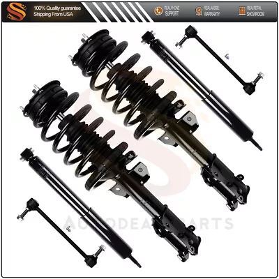 Complete Strut Assemblies & Shocks Absorbers Sway Bar Links Fits Ford Mustang • $236.45