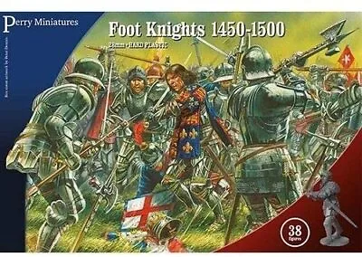 Perry Miniatures Plastic 28mm War Of The Roses Foot Knights 1450-1500 WR50 • $32.40