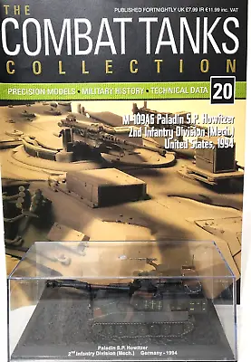 Combat Tanks 1:72 #20 Paladin S.P. Howitzer. 2nd Infantry Division Germany 1994 • $40