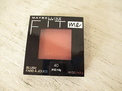 New Sealed Maybelline New York Fit Me! Blush - #40 Peach • $3.49