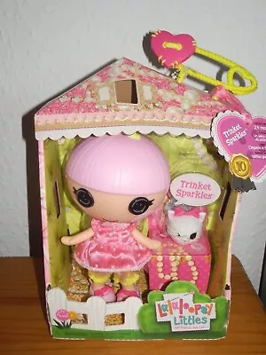 Lalaloopsy Littles - Trinket Sparkles Boxed & Complete With Kitten Yarn Ball UK • £19.99