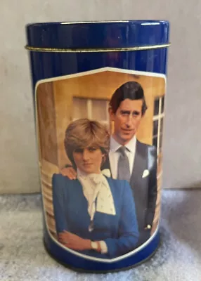 Royal Wedding Charles & Diana Commenrative  Tin 1981 Made In UK • £10