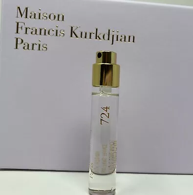 Maison Francis Kurkdjian 724 Eau De Parfum Travel Size/11ml/0.37oz Unboxed • $35.55