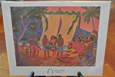 Disney Vacation Club DVC Aulani Island Resort Print Makahiki Doug Tolenti Hawaii • $199.99
