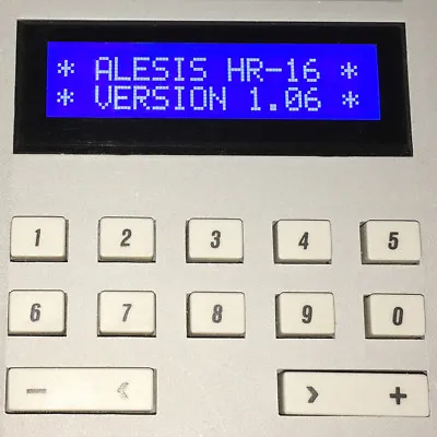 Alesis Lcd Display - Hr-16 Hr-16b & Mmt-8 - Blue - Replacement Screen • $32