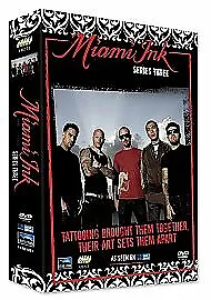 £5.99 • Buy Miami Ink - NEW Series 3 Complete 4-Disc Set Tattoo 900 Mins Region 2