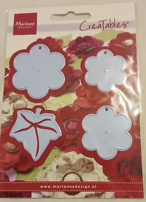 Marianne Designs Creatables Flower Cutting Die Set. 4 Pieces.  New. • £6