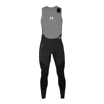 Magic Marine Brand 2mm Long John Wetsuit 2023 - Grey MM011011 • $139.14