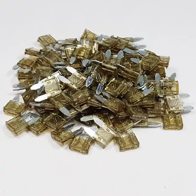 Mini Blade Fuse 7.5 Amp 7.5A Amps Brown ATM Auto Car Bike Fuses All Quantities • £1.99