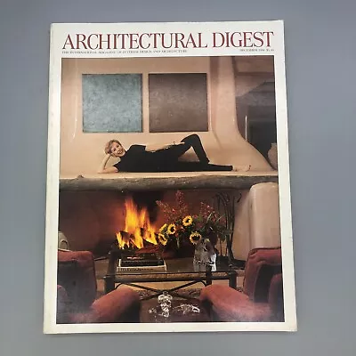 Architectural Digest December 1996 Vintage Magazine Interiors Design • $13.04