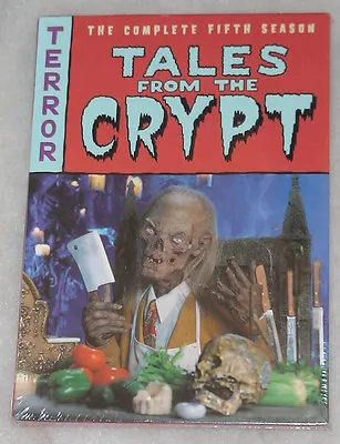 Tales From The Crypt Season 5 Five DVD Box Set - BRAND NEW & SEALED • £16.99