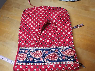 Vera Bradley Americana Red Toiletry Travel Organizer Bag 4 Pockets Retired Vtg • $33.99