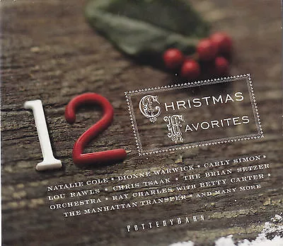 12 Christmas Favorites (Pottery Barn) By Various Artists (CD 2011 Rhino) • $8.99