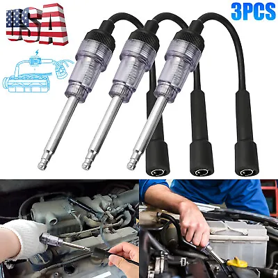 $11.98 • Buy Spark Plug Tester Ignition System Coil Engine In Line Auto Diagnostic Test Tools