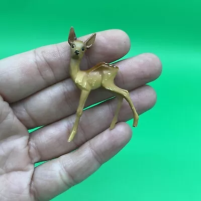 Vintage Miniature Deer Long Legs MCM German Plastic • $8.79