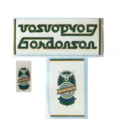 Gordonson Perth Decals Choices For Vintage Retro Bicycle Two Choices One Set Per • $58