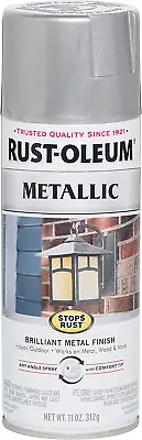 7271830 Stops Rust Metallic Spray Paint 11 Oz Silver • $13.83