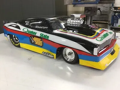 Custom Nitro Rc No Prep Drag Car With Working Turbo Or Zoomie Style Exhaust  • $5000