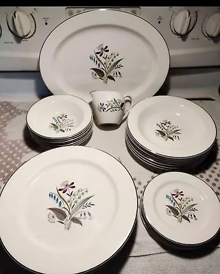 KNOWLES CHALET X-5044 DINNER Set Partial 28 Pieces • $79.99