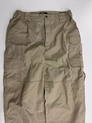 5.11 Tactical 74273 Series Pants - Khaki. Size: W34 X L30 • $30