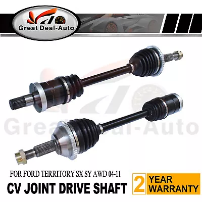 $210 • Buy Brand New Fit Ford Territory AWD SX SY Front CV Joint Drive Shafts 2004-4/2011