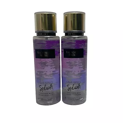 Victoria's Secret Set Of 2 Fragrance Mist 8.4oz - Love Spell Splash • $20.32