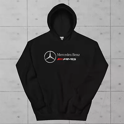 Mercedes Benz AMG Hoodie Black Unisex Fan Gift • $35.91