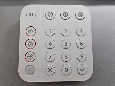 Ring Alarm Keypad 2nd Gen Security Buttons Pad For 1st 2nd Generation Devices UK • £25