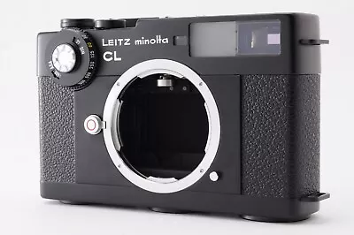 [EXC+5] Leitz Minolta CL Rangefinder 35mm Film Camera Black Body From JAPAN • $389