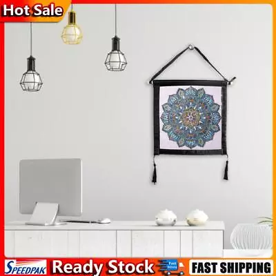 Domybest Hanging Frame Diamond Painting Canvas Hanging With Tassel • £5.64