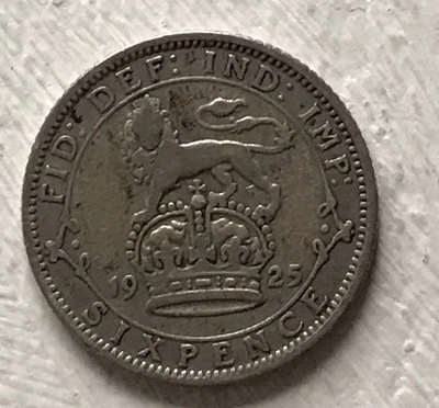 £3.25 • Buy 1925 George V Sixpence Piece 