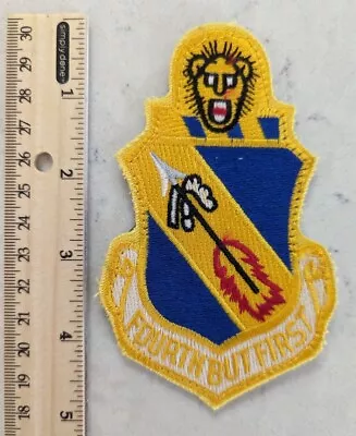 4 FW Lion Wing Patch - Vintage Air Force F-4/F-15E Seymour Johnson • $2.50