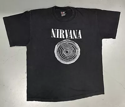 NIRVANA Vintage  ~ Vestibule ~  *Size XL* T-Shirt GIANT/Tee Jays Single Stitch • $750