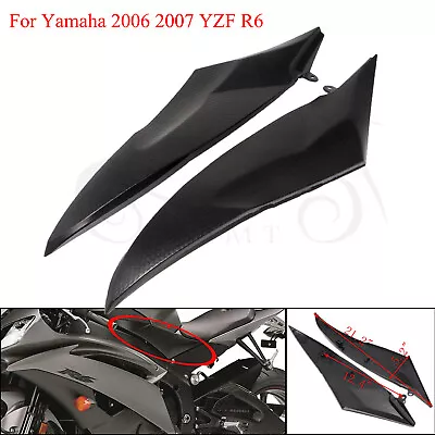$22.78 • Buy Left & Right Gas Tank Side Cover Trim Cowl Fairing Kit For Yamaha YZF R6 06-07