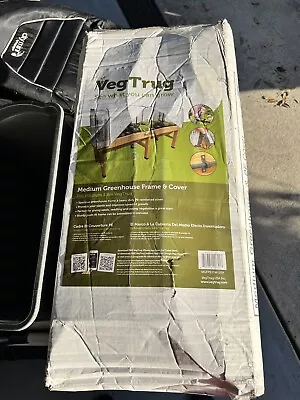 Vegtrug Medium Greenhouse Frame And Cover • $125