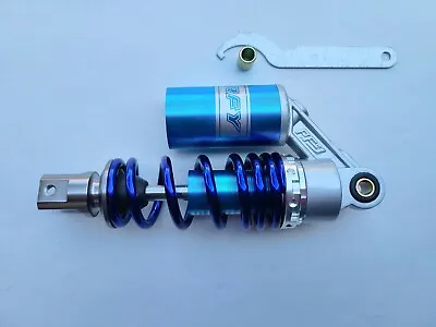 9.25  235mm Shock For Some Honda Yamaha Kawasaki Suzuki Scooter Bike Blue • $45.99