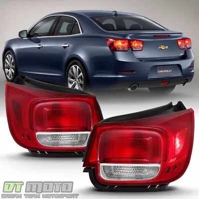 [Factory NON-LED] 2013 2014 2015 Chevy Malibu Tail Lights Lamps Outer Left+Right • $92.96
