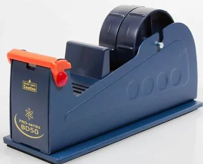 1 X 50MM Or 2 X 25mm Tapes BD50 Heavy Duty Metal Bench Tape Dispenser Tabletop • £19.99