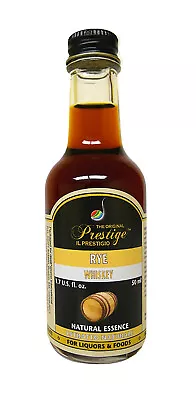 Liquor Quik Prestige Rye Whiskey Essence 50ml • $7.68