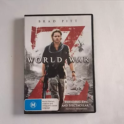 World War Z 2013 Dvd Action Zombie Horror Brad Pitt Region 4 LLM1  • $4.95