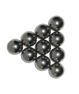 Ten 1 Inch Soft Polish Carbon Steel Monkey Fist Core Balls  • $6.69