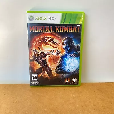 Mortal Kombat Xbox 360 TESTED FAST FREE SHIPPING • $16.95